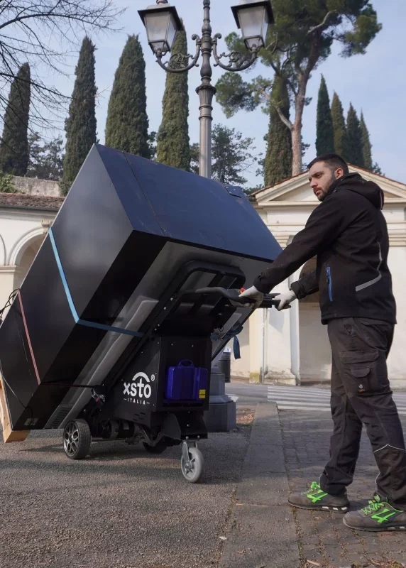 ET400 — movimentazione in esterno