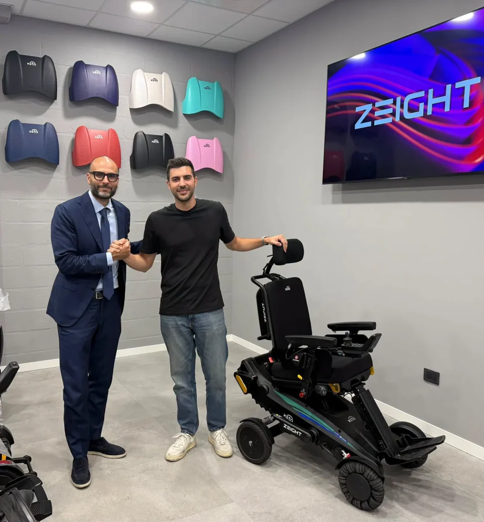 Silvio Giovine e Luca Ziggiotto durante l’incontro con ZEIGHT